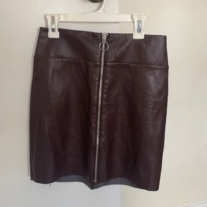 Brown/red Express Skirt